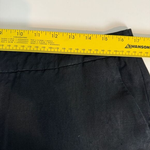Dana Buchman Black Linen Blend Trouser Pants 14 - Picture 7 of 9